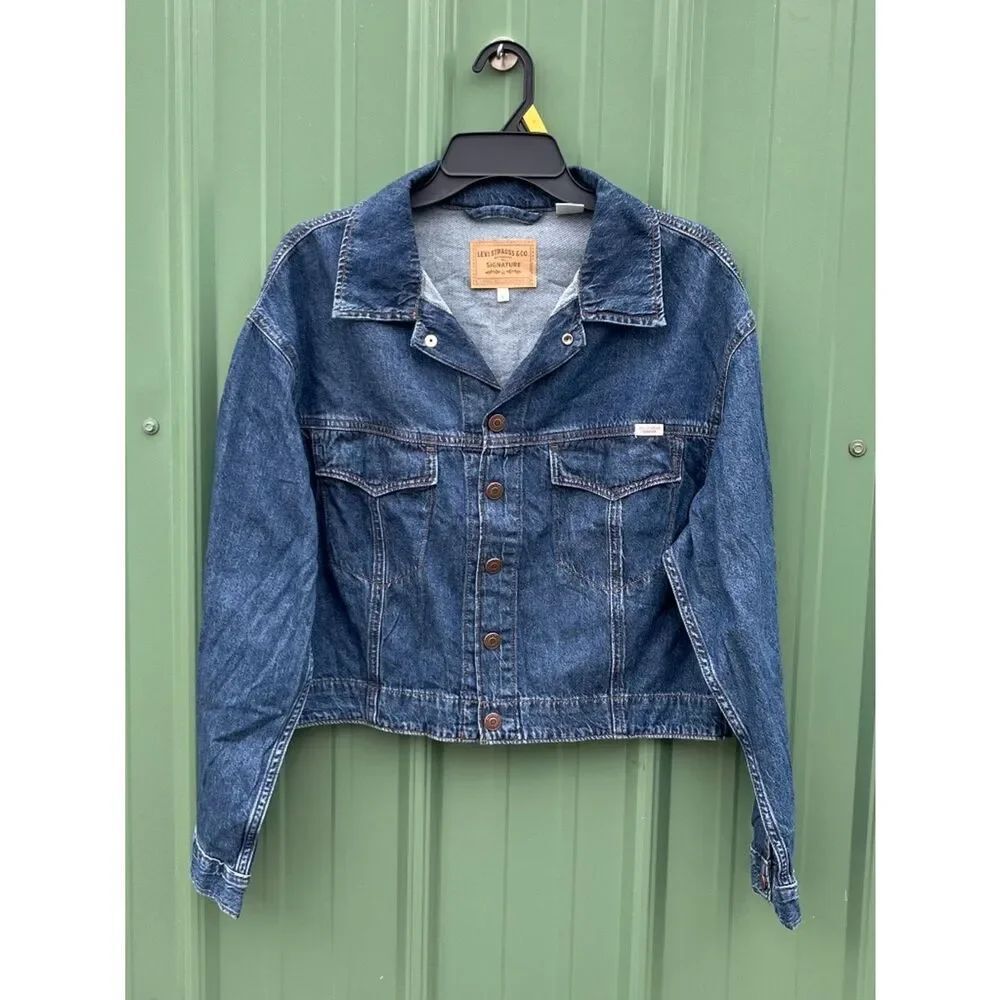 Levi’s Way Out West Vintage Easy Trucker Denim Jacket Size L